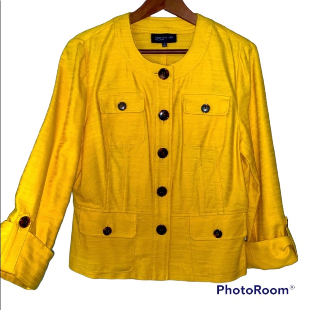 Women’s Yellow Dressy Casual / Business Jacket